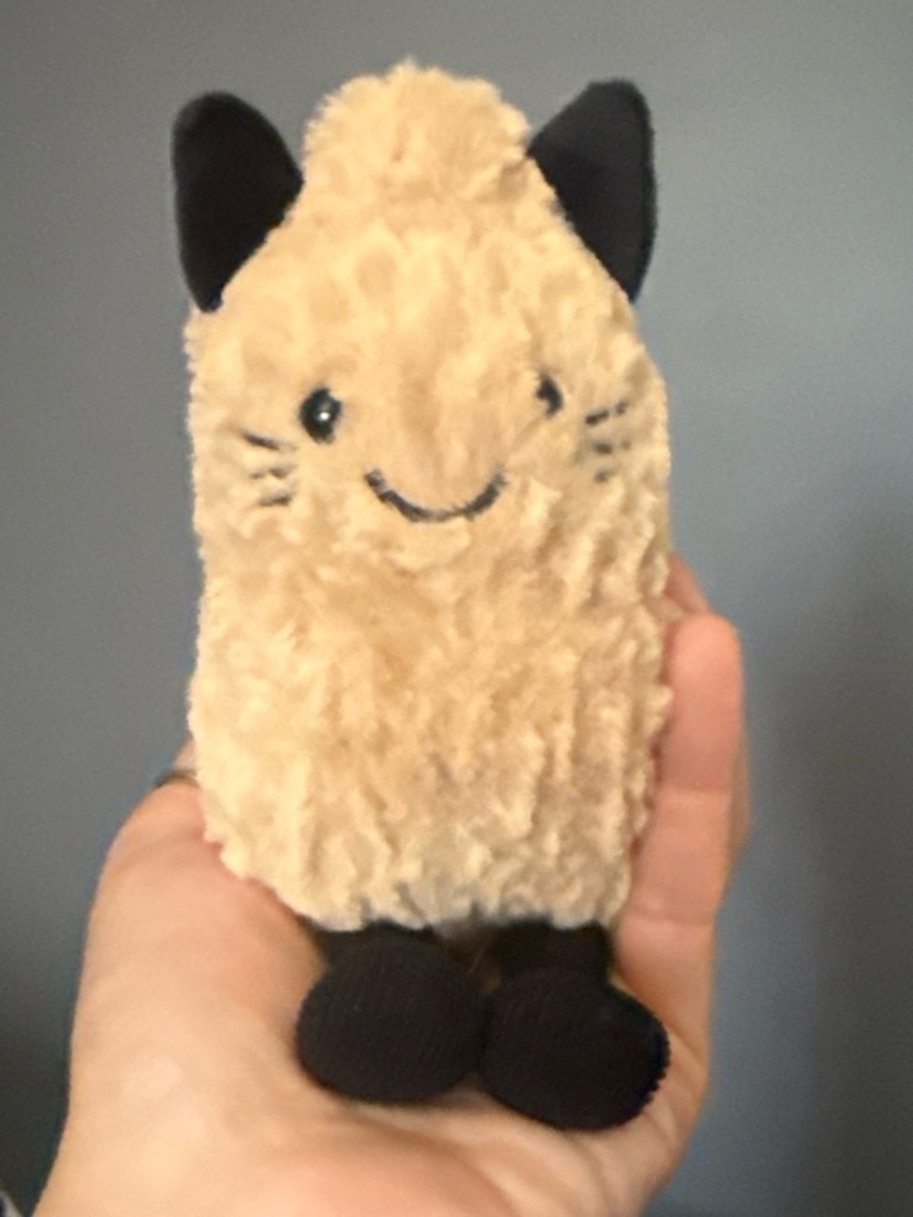 Jellycat peanut in Cat outfit authentic
